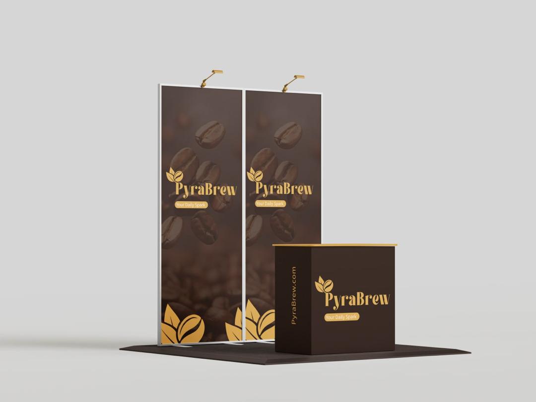 PyraBrew Ethiopian coffee exporter at specialty coffee exhibition